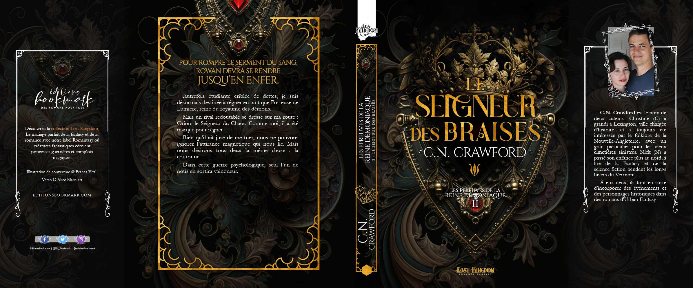 Jaquette Les Épreuves de la reine démoniaque #2 - Image 2