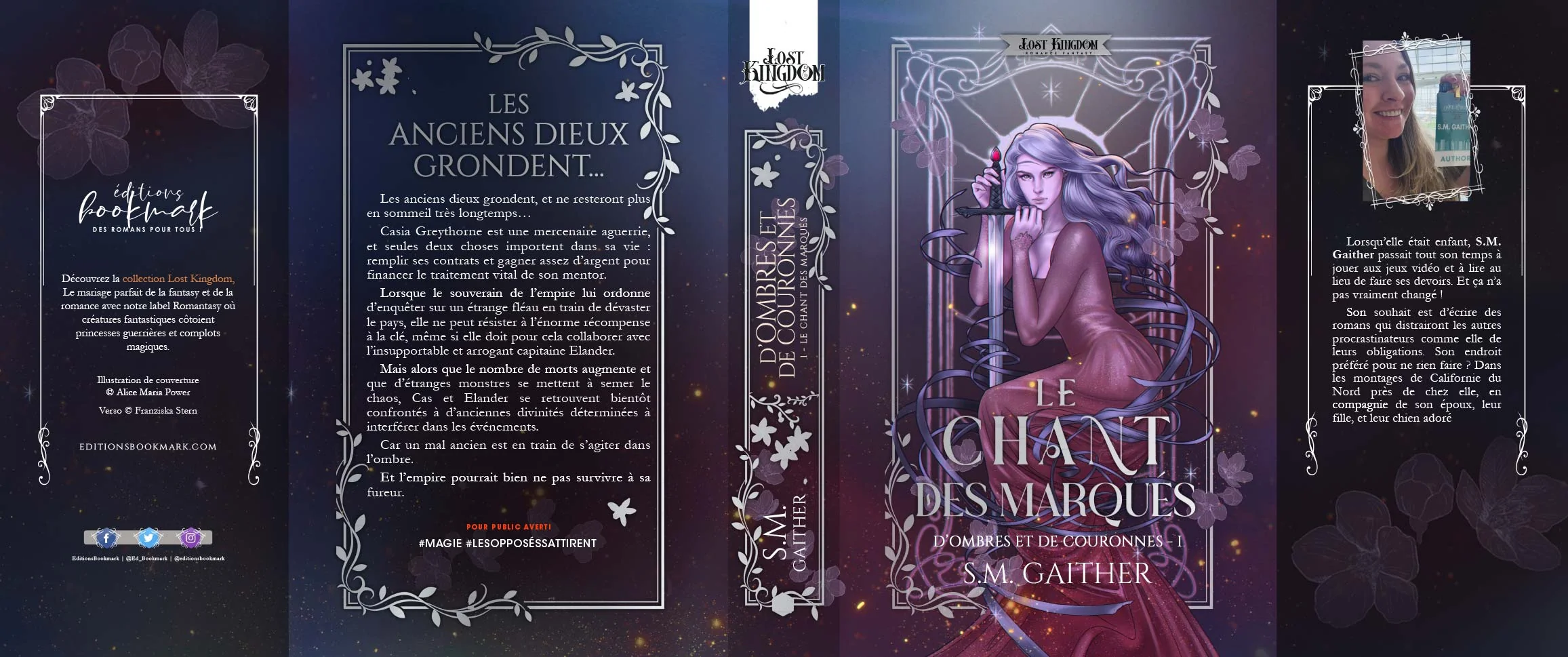 Jaquette D'ombres & de couronnes #1 - Image 2