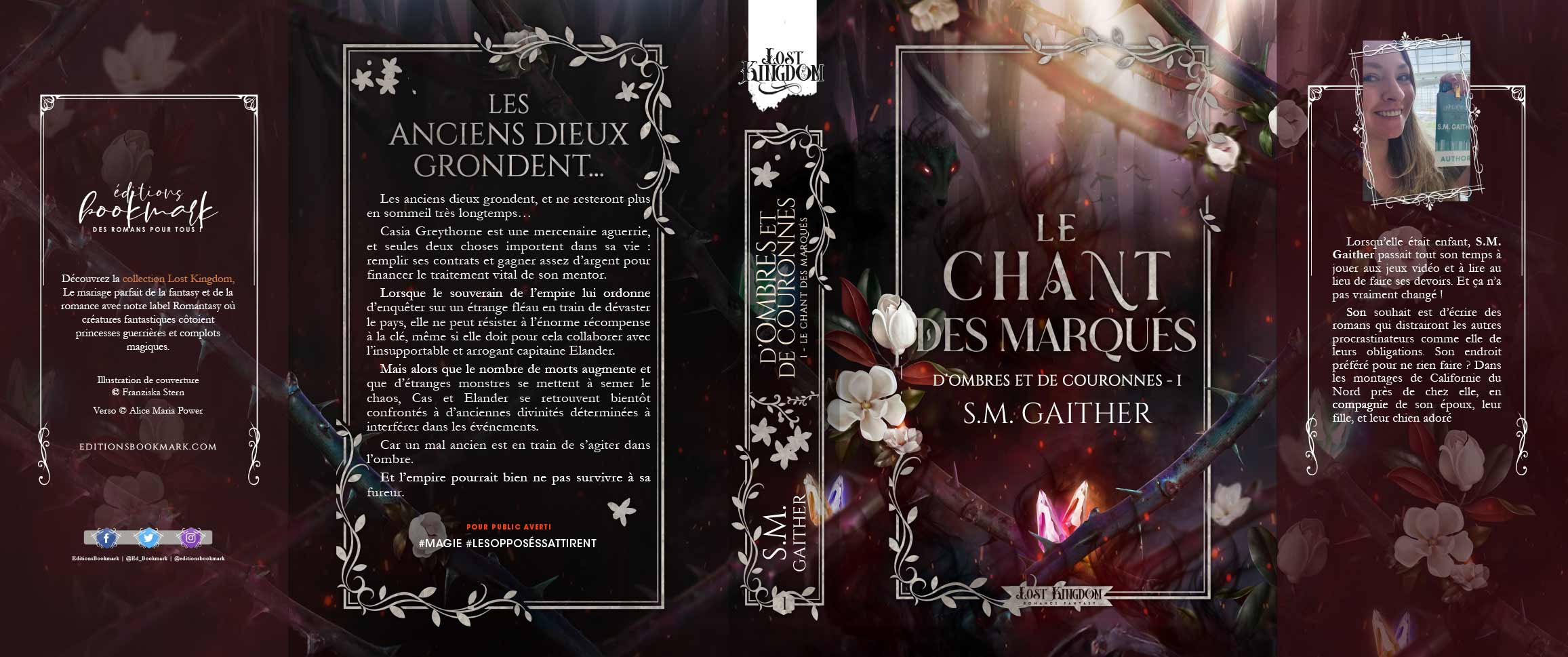 Jaquette D'ombres & de couronnes #1 - Image 3