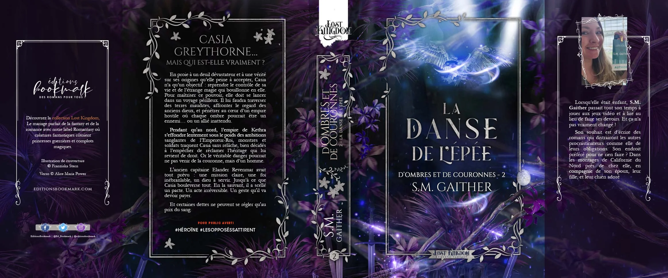 Jaquette D'ombres & de couronnes  #2 - Image 2