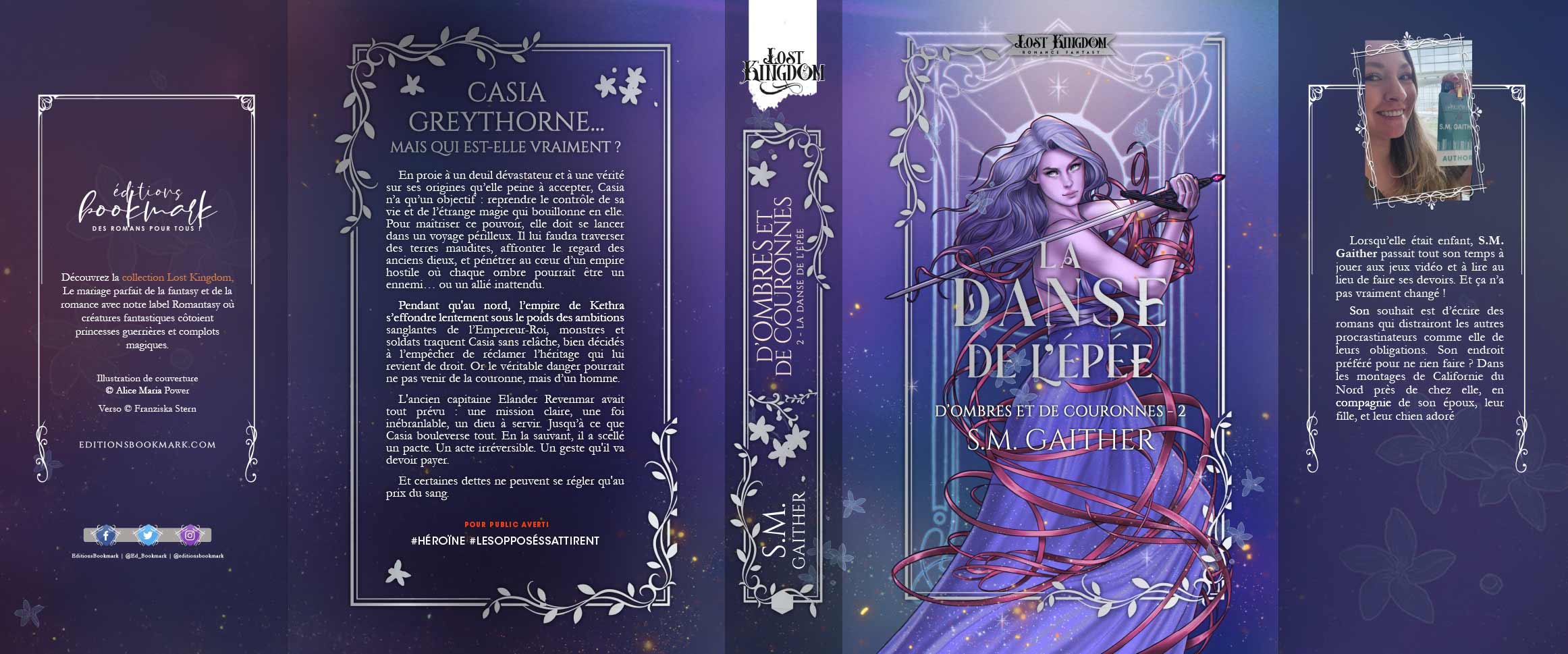 Jaquette D'ombres & de couronnes  #2 - Image 3