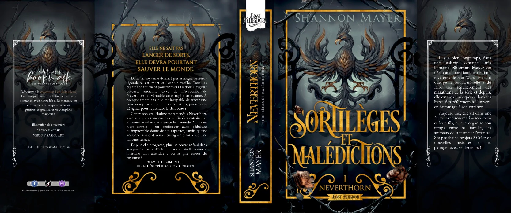 Jaquette - Sortilèges et malédictions #1 - relié - Image 2